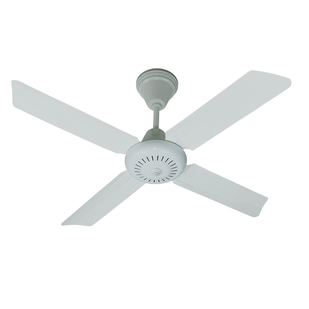 Ventilador de techo VTA ACERO BLANCO S/LUZ CR