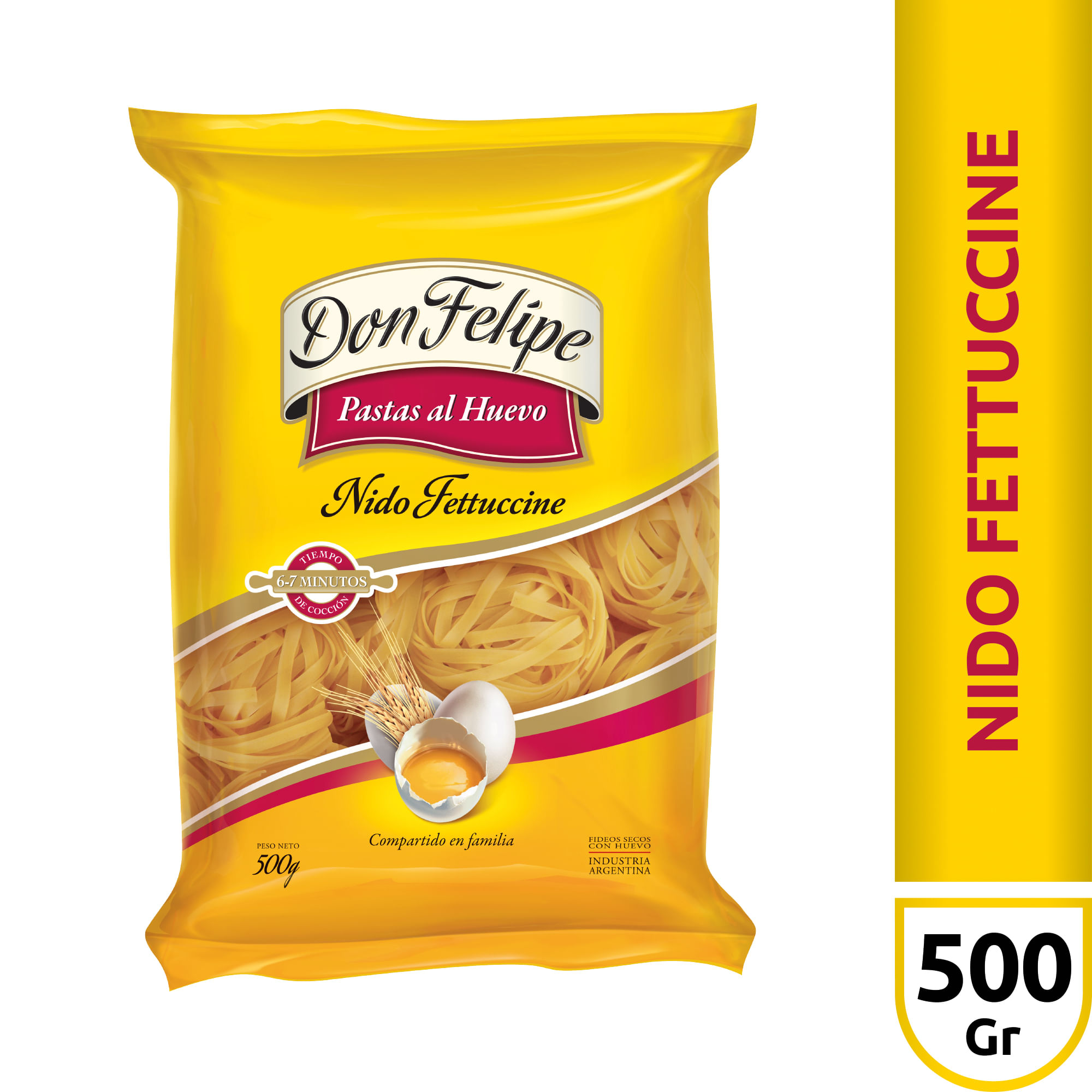 fideos nido fettuccine don felipe 500 grs