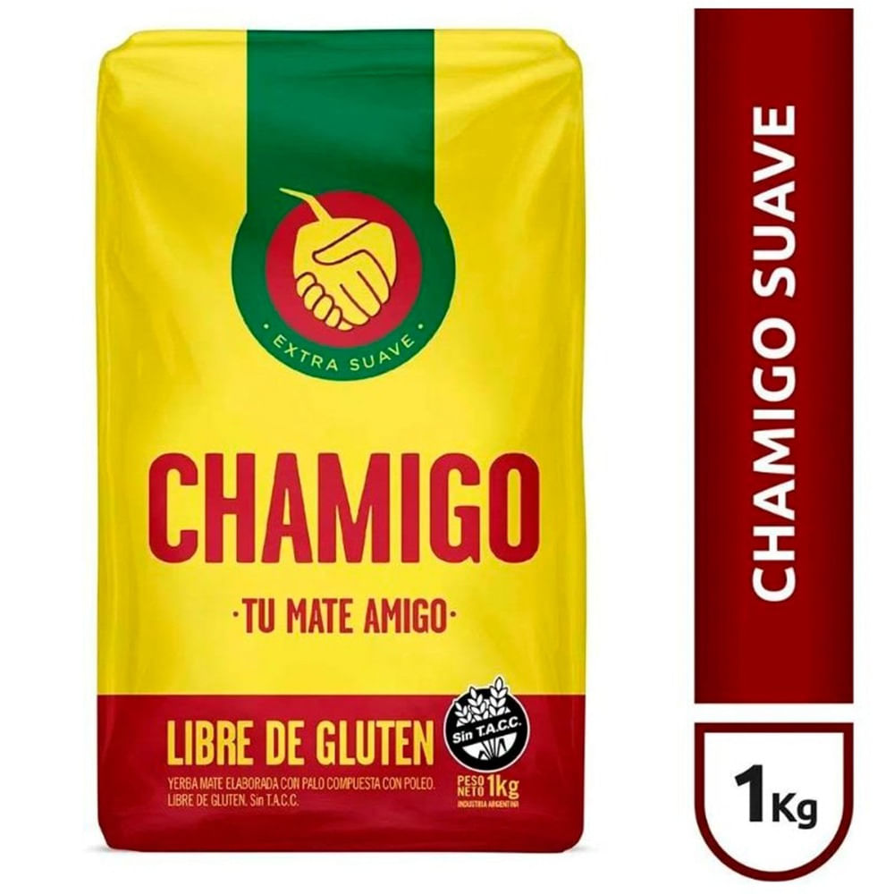 Yerba mate Chamigo con palo sin tacc 1 kg