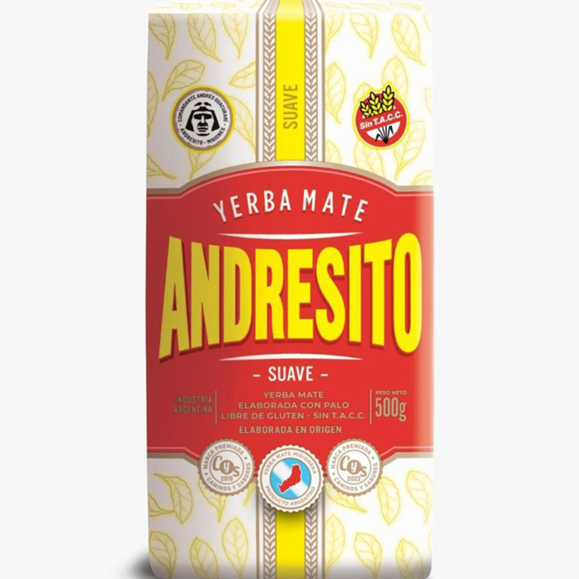 Yerba mate suave Andresito 500 grs