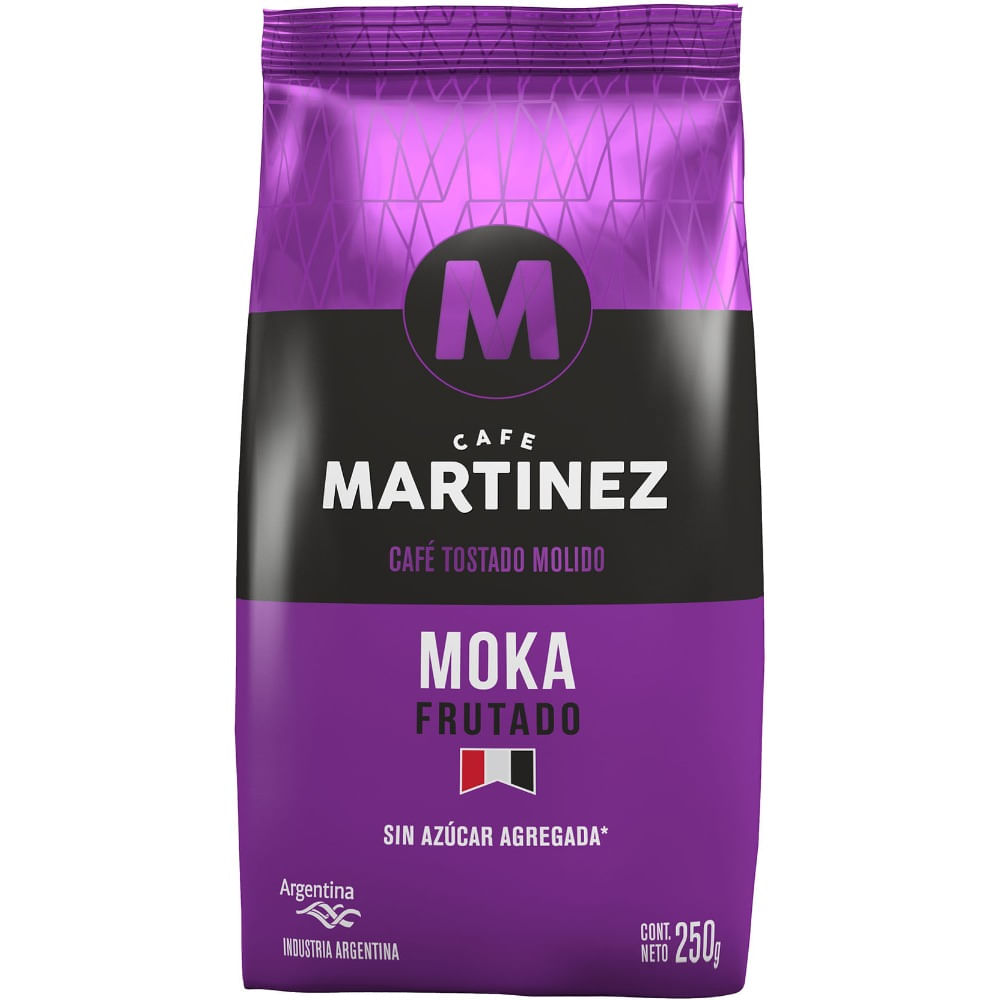 Café molido Café Martínez tostado moka frutado 250 g