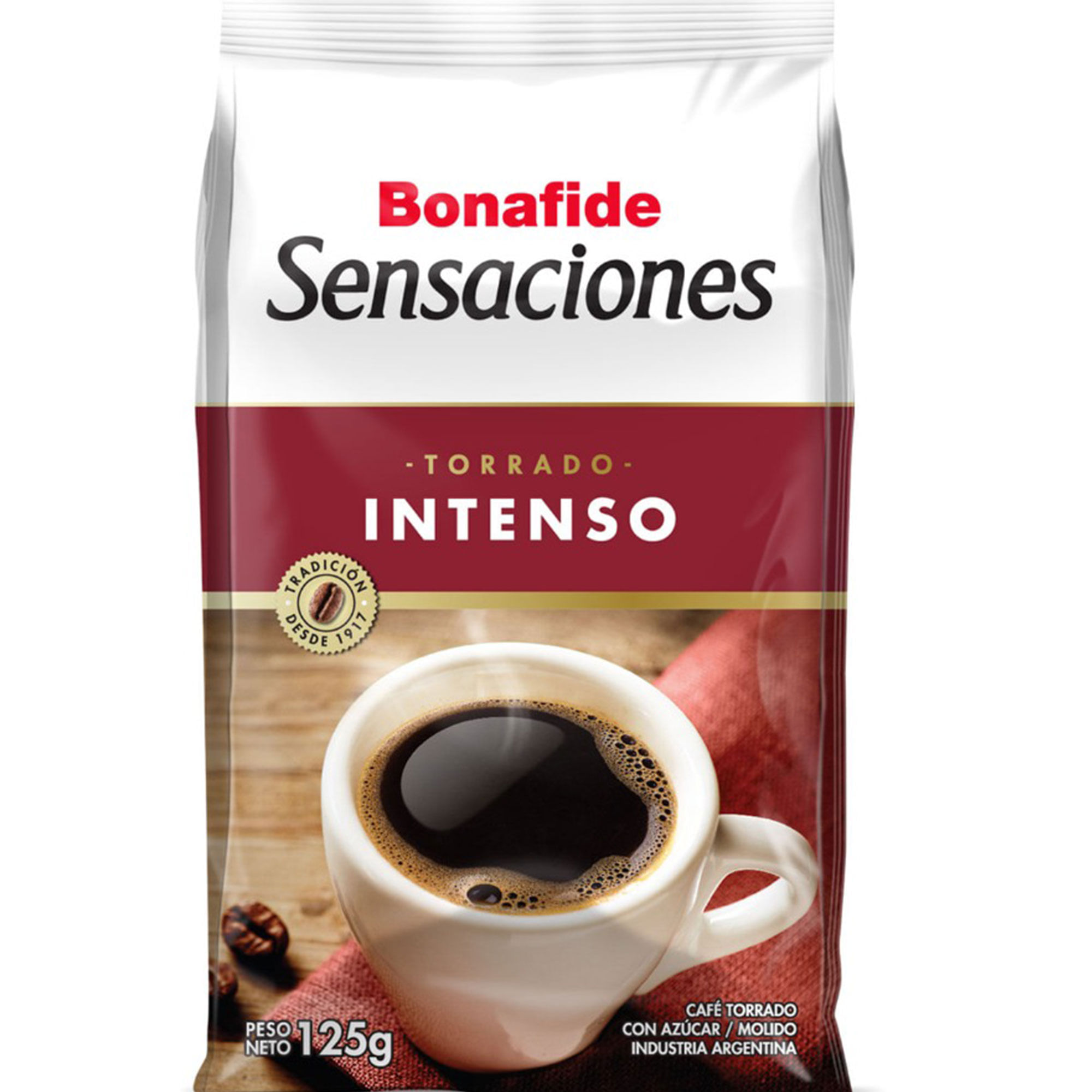 Café molido torrado intenso Bonafide Sensaciones 125 g