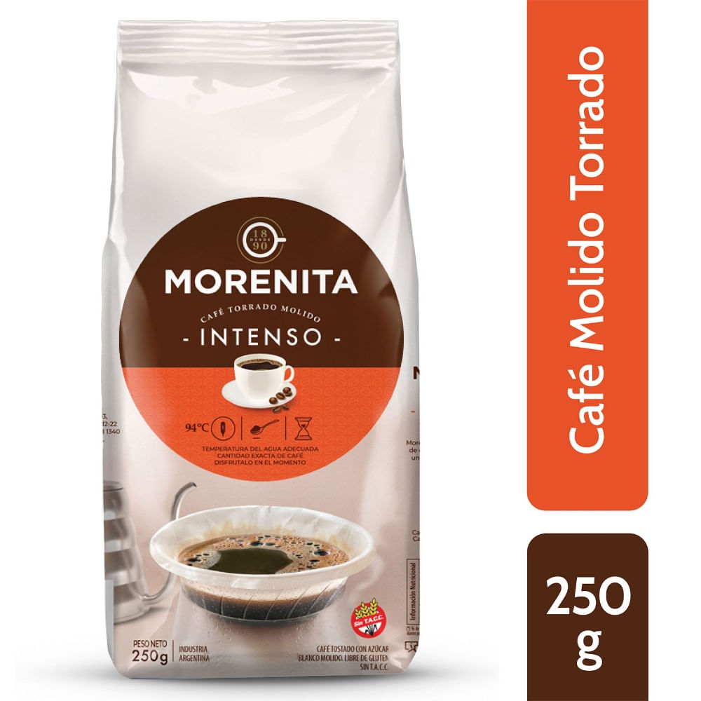 Café molido clásico la Morenita bolsa 250 g