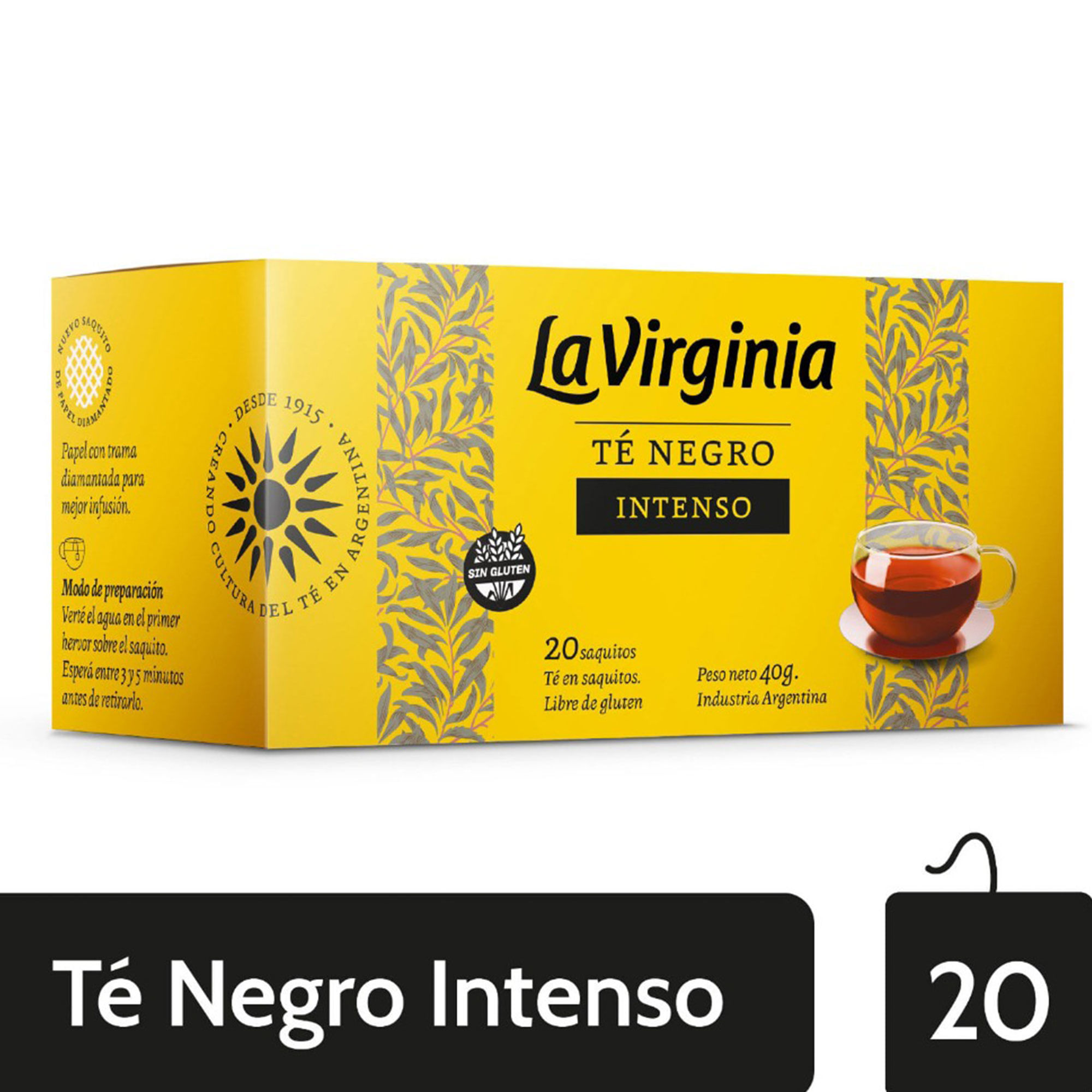 Té intenso La Virginia 20 uni