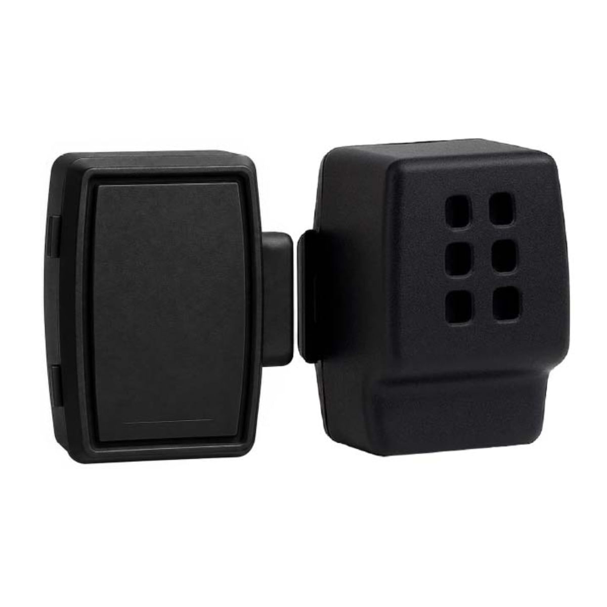 Set cubrecerdas x 2 uni negro