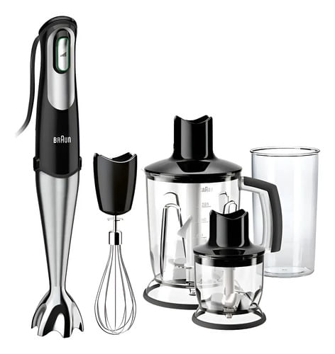 Minipimer Braun Multiquick 7 1000w Mq7045 Plateado