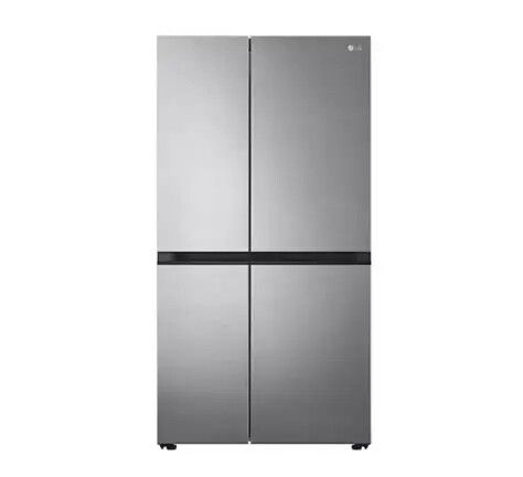 Heladera Side by Side LG 658 Lts GS66MPPT Door Cooling Smart Inverter Color Inox.