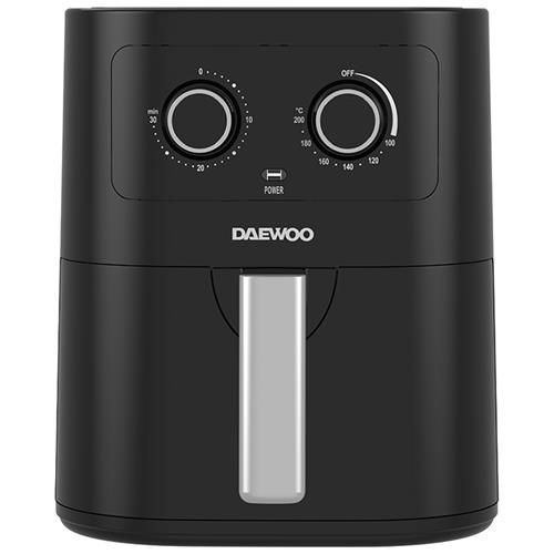 Freidora De Aire Daewoo Daf-1857 4.5l 1400w Timer Pantalla Led Negra