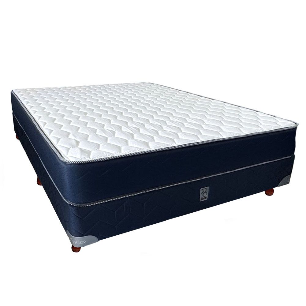 Sommier y Colchón 2230 SYRMA 140x190 Espuma Alta Densidad