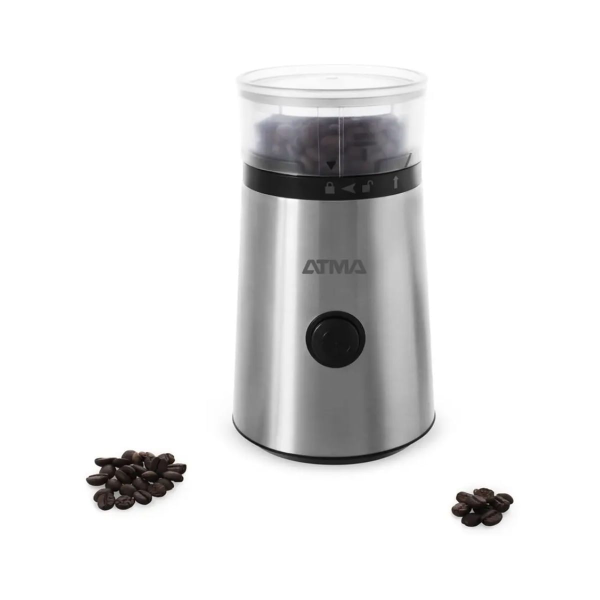 Molinillo Eléctrico De Café Atma Mc8141n Apto Semillas Gris