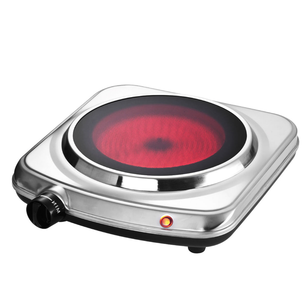 Anafe Electrico Bram-Metal 1 Hornalla Vitroceramico 1500w