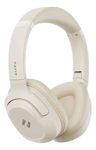 Auriculares InaláMbricos Havit Life Nc02h H612bt Pro Anc Bluetooth Beige