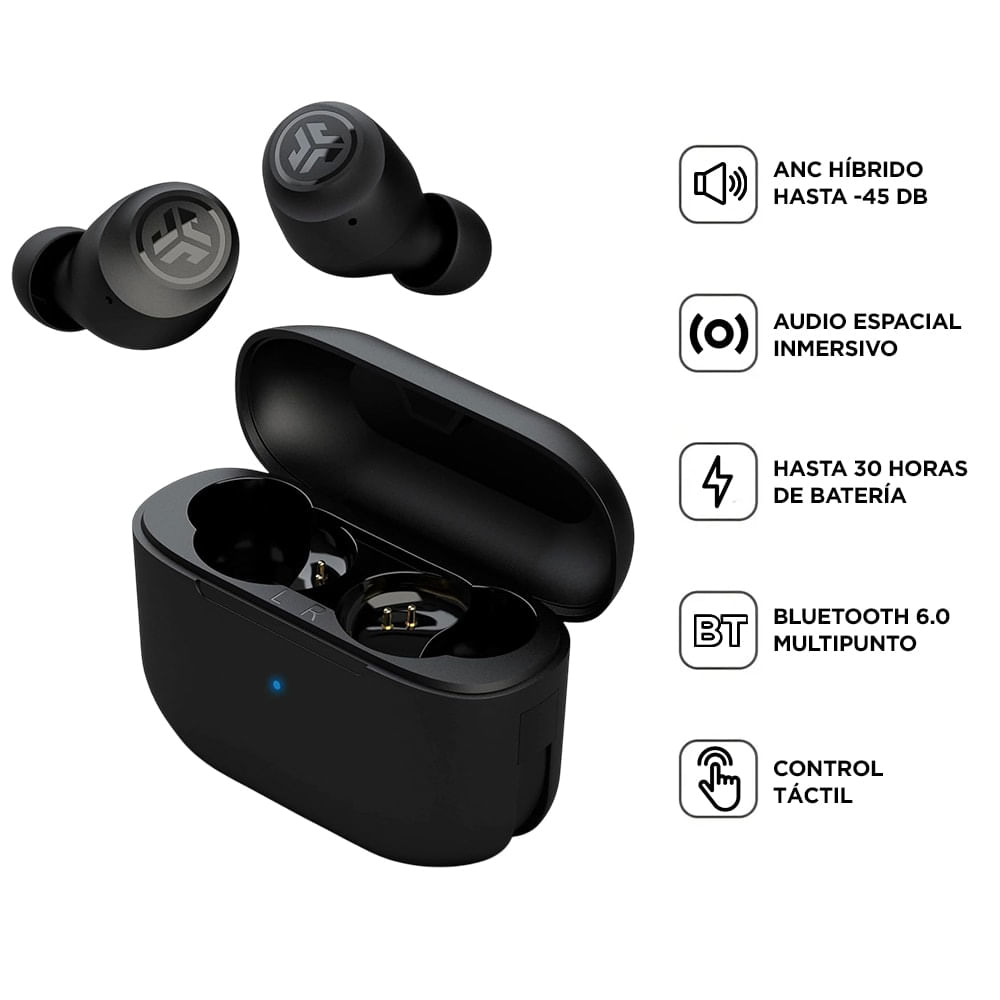 Auricular Havit Bluetooth Tw991 Pro Hybrid Anc Negro