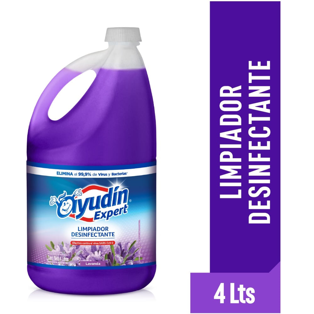 Limpiador desinfectante Ayudín lavanda 4 l