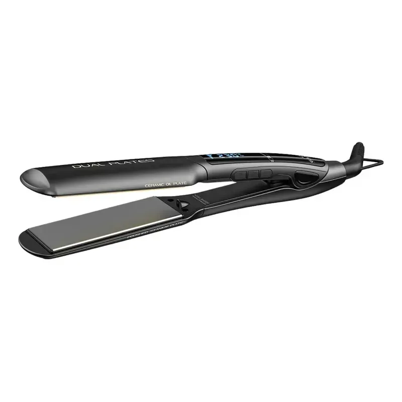 Planchita De Pelo Ga.Ma Italy X-Wide Digital 4d Dual Plates Negro
