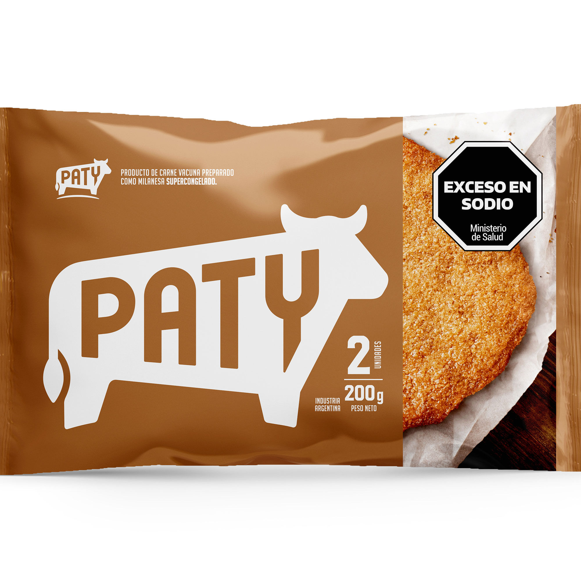 Milanesa de carne Paty 2 u