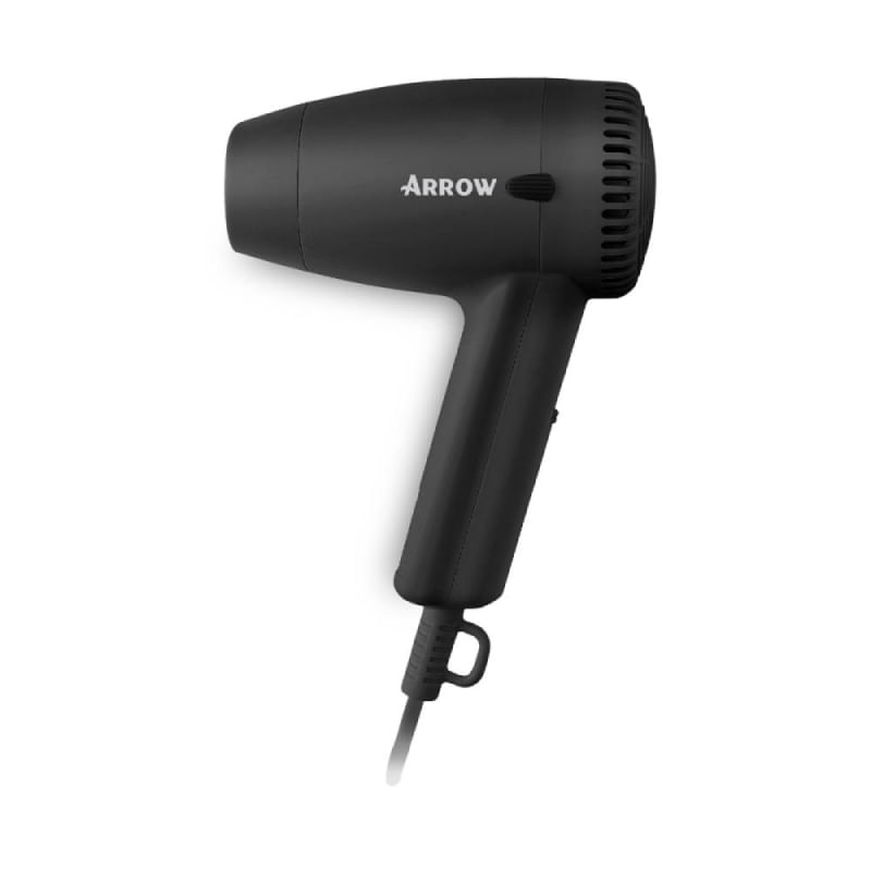 Secador De Pelo Arrow Compacto 1200w Motor Dc Negro Sp4000n-Ns