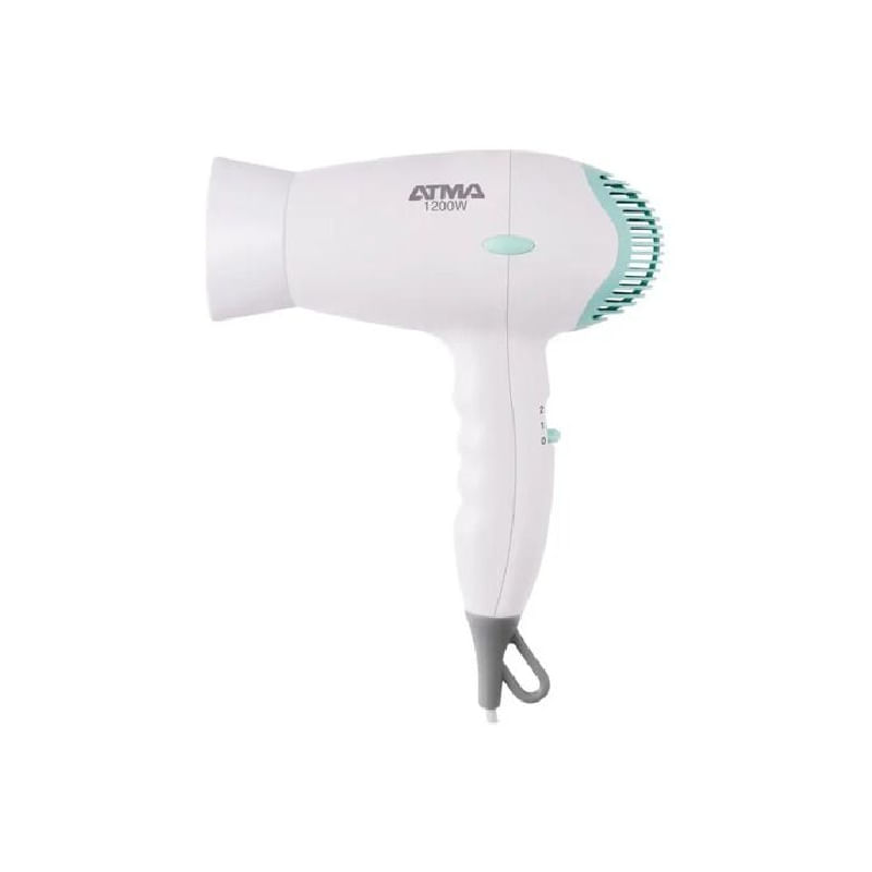 Secador De Pelo Atma Style 1200w 2 Velocidades Blanco Sp8914n-Ns