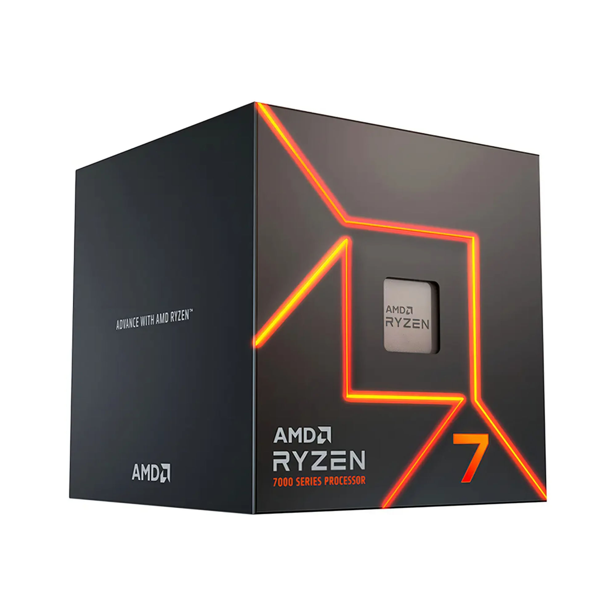 Procesador Amd Ryzen 7 7700 8 NúCleos 16 Hilos Hasta 5.3ghz Am5 100-100000592sbx